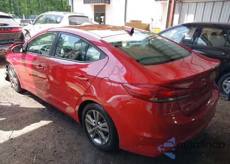 2018 Hyundai Elantra Sel from USA, damaged, VIN 5NPD84LF4JH374441